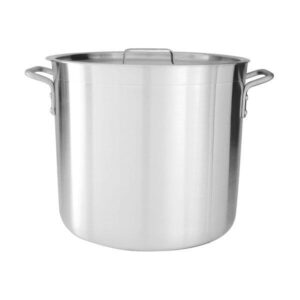 Stockpot Aluminium w/ Cover, 550x495mm/120Lt