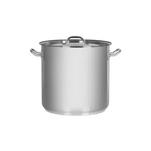 Stockpot Stainless Steel w/ Cover, CHEF INOX ELITE, 280x270mm/16.5Lt