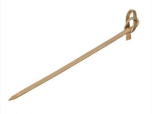 Bamboo Skewer LOOPED, 80mm (250/PCK)