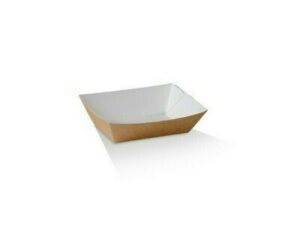 Brown Kraft Board Tray, X-SMALL (1000/CTN)