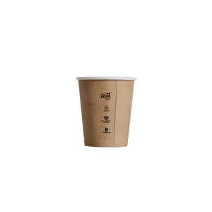 Paper Cup S/W TRULY ECO, 4oz BROWN *62mm Top* (1000/CTN)