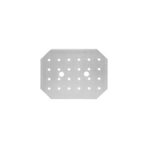 Gastronorm Pan Drain Plate Stainless Steel, 1/2 SIZE