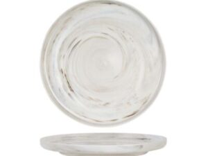 Round Plate, LUZERNE MARBLE, 210mm (Box of 6)