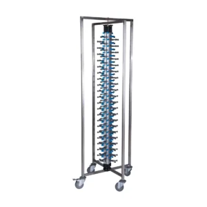 Mobile Plate Rack, JIWINS, 84 Plates Capacity