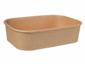 Brown Kraft Rectangle Container 500ml (300/CTN)