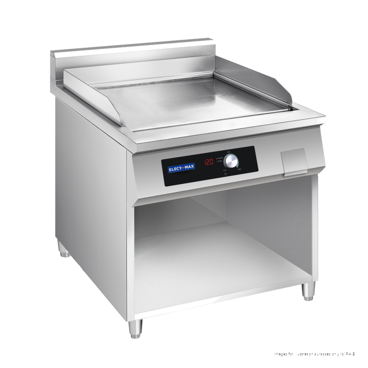 ELECTMAX Induction Griddle w/ Stand 800mm