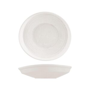 Bowl / Plate Organic, MODA SNOW, 255x235x50mm (Box of 6)