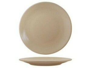 Round Plate Coupe, ZUMA SAND, 310mm (Box of 3)