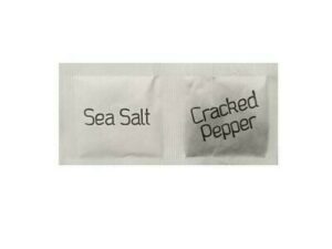 Salt & Pepper Sachets TWIN PACK, ISM (2500/CTN)
