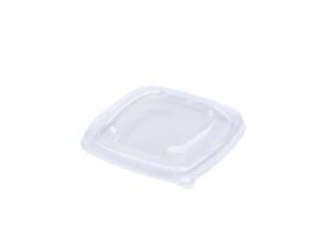 PET Lid For Pulp Catering Bowl 80-120oz, SABERT (50/CTN)
