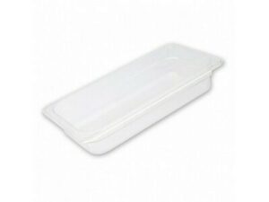 Gastronorm Pan Polycarbonate 1/3 SIZE, 100mm CLEAR