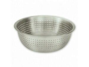 Chinese Colander S/S, FINE HOLES, 380mm