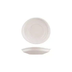 Bowl / Plate Organic, MODA SNOW, 205x190x50mm (Box of 6)