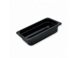 Gastronorm Pan Polycarbonate 1/3 SIZE, 65mm BLACK