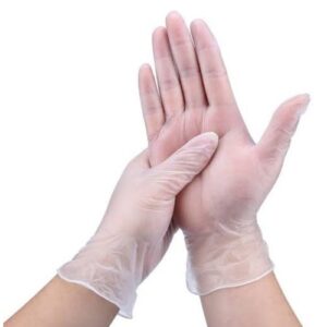 Vinyl Gloves Powder Free CLEAR, X-LARGE (100/PCK)