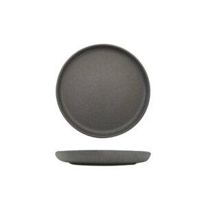 Round Plate, ECLIPSE UNO DARK GREY, 220mm (Box of 6)