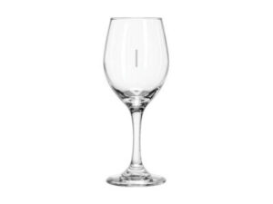 Wine Glass w/ Vertical Pour Line, LIBBEY PERCEPTION, 325ml (Box of 12)