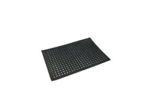 Safety Cushion Rubber Mat BLACK, 600x900mm - MATTEK