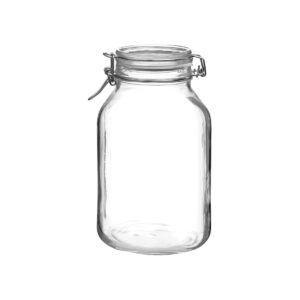 Glass Jar w/ Lid, BORMIOLI ROCCO FIDO, 3000ml/140x242mm (Box of 6)