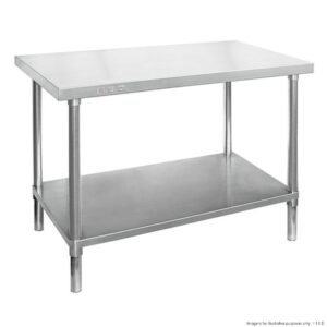 Stainless Steel Work Bench w/ Undershelf 1800x700x900mm