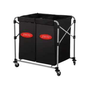 Laundry Cart w/ 2 x150Lt Vinyl Bag, JIWINS, 895x660x860mm