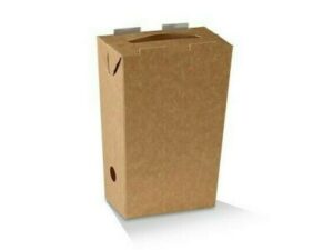 Brown Kraft Board Chip Carton, LARGE (250/CTN)
