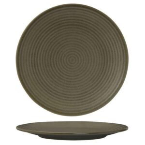 Round Plate Coupe Ribbed, ZUMA CARGO, 310mm (Box of 3)