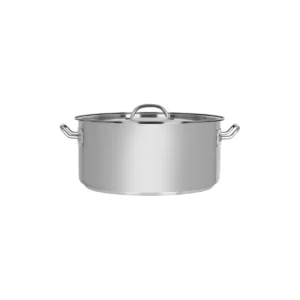 Casserole Stainless Steel w/ Cover, CHEF INOX ELITE, 320x150mm/12Lt