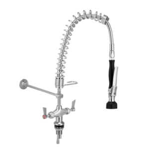 3MONKEEZ Dual Hob Mounted Pre Rinse Unit, CAFE MODEL