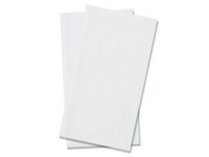 Dinner Napkins Linen Look GT Fold, WHITE (250/CTN)