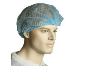 Crimped Hair Nets P/P, 21" BLUE (100/PCK)