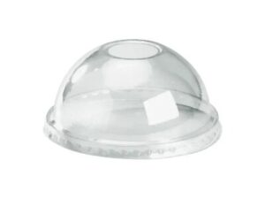 Bio Dome Lid For Clear BioCup 300-700ml BIOPAK (1000/CTN)