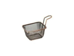 Service Basket, MODA ANTIQUE COPPER, 100x90x70mm (Box of 6)