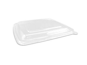 PET Lid For Sugarcane Takeaway Tray 1-4 Compartment (200/CTN)