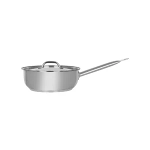 Saute Pan Stainless Steel w/ Cover, CHEF INOX ELITE, 240x85mm/3.5Lt