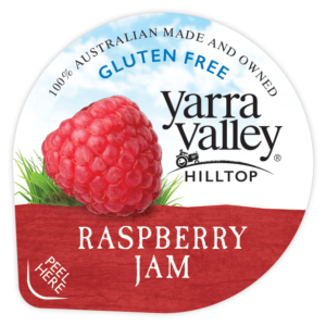 Raspberry Jam 16gm, YARRA VALLEY HILLTOP (200/CTN)