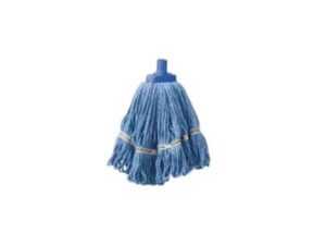 Premium Cotton Mop Head LOOPED 400gm, BLUE