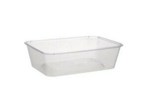 Plastic Rectangle Container 650ml (500/CTN)