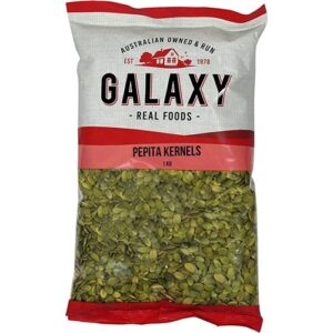 Pepitas Pumpkin Seed Kernels 1kg, GALAXY