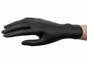 Nitrile Gloves Powder Free BLACK, MEDIUM (100/PCK)