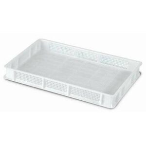 Stackable Perforated Pasta Tray, 600x400x100mm