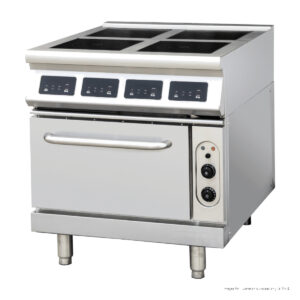 ELECTMAX Induction Cooktop w/ Convection Oven 4 Burner
