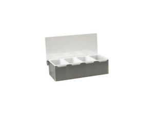 Condiment Dispenser S/S, 4 COMP.