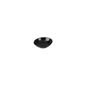 Sauce Dish, RYNER MELAMINE BLACK, 70mm (Box of 24)