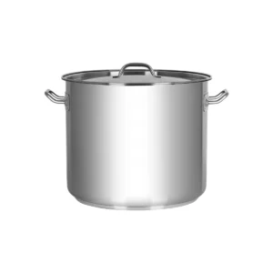 Stockpot Stainless Steel w/ Cover, CHEF INOX ELITE, 320x270mm/21.5Lt
