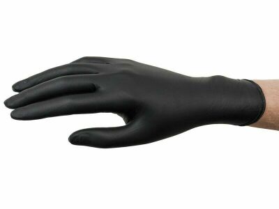 Nitrile Gloves Powder Free BLACK, X-LARGE (100/PCK)