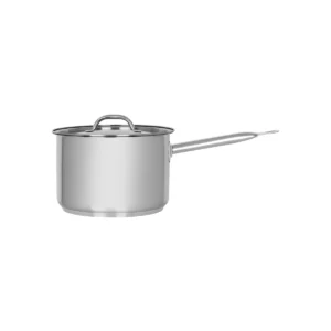 Saucepan Stainless Steel w/ Cover, CHEF INOX ELITE, 200x130mm/4Lt