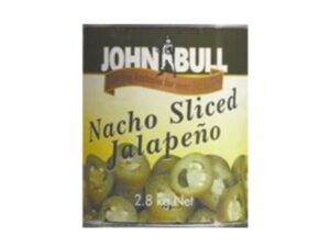 Sliced Jalapeno Peppers 2.8kg, JOHN BULL