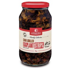 Char Grilled Eggplant Strips 1.7kg, SANDHURST