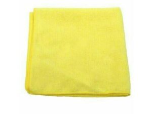 Microfibre Cleaning Cloth 40x40cm, YELLOW (10/PCK)